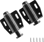 2 Pack Cabinet Magnetic Touch Latch, Push to Open Catches Magnet Push Release La