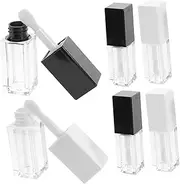 HAPINARY 12pcs Square Lip Gloss Tube Lip Gloss Bottle Lip Gloss Container Refillable Lip Gloss Tubes Empty Refillable Lip Gloss Tubes DIY Lip Gloss Tubes Lip Balm Tubes Empty Lip Gloss Tube