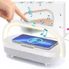 LED Bedside Lamp, Touch Lamps for Bedroom Nightstand, 4 in 1 Bedside Table La...