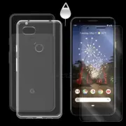 High Definition High Grade Screen Protector and TPU Case for Google Pixel 3a XL