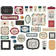 WITCHES & WIZARDS Paper Die Cuts Ephemera Echo Park WAW217024 New
