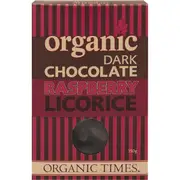 Dark Chocolate Raspberry Licorice