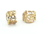Freeline Ring Adjustable Raw Brass (7-9US inner size) 4246