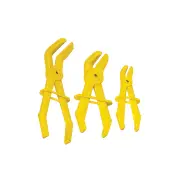 SP Tools 3Pcs Multi Size Line Clamp Set - 90 Degree Offset Light Weight