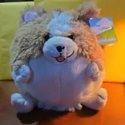 Squishable Baby Corgi Puppy Dog 7" Mini Brown Round Plush Stuffed Animal NEW