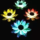 Lotus Floating Lantern Solar Electronic Floating Pool Light Decorative Lantern