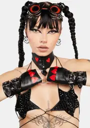 [Lamoda] Killer Queen Fingerless Gloves