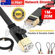 1m 2m 3m 5m 8m 10m 15m 20m Ethernet Network Lan Cable CAT 6 CAT 7 1000Mbps RJ45