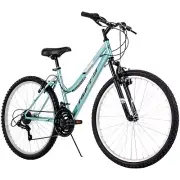 26-inch Huffy Rock Creek Women's Mountain Bike, 18 Speed, Steel Frame, Mint
