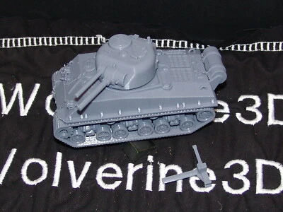 Flames Of War USA 1/100 M4A3E8 R3 Sherman Zippo Tank 15mm FREE SHIPPING