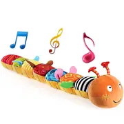 Baby Toys Musical Caterpillar, Baby Toys Toddler Plush Toys For Preschool, 3 6 12 Months+