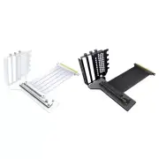 PCIE4.0 Easy Installs Vertical GPU Holder GPU Mount Bracket Support Cable Set