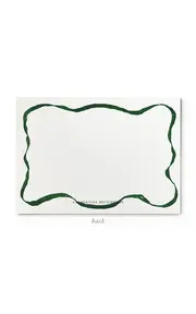 [Clementina Sketchbook] Set-of-Ten Festive Ribbon Hand-Painted Stationary Cards