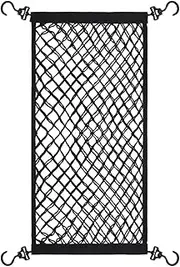 Stroller Cart Cargo Net, Utility Folding Trolley Net, Elastic Foldable Organizer Accessory, Heavy Duty Mesh Storage, Ideal for Camping, Luggage, Outdoor Activity, 27.56x13.78 inch