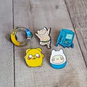 Adventure Time Pin lot Finn and Jake Buff Baby Finn BMO