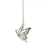 Crystal Wind Chimes Butterfly Pendants Tree Garden Decors Window Drop Hangings