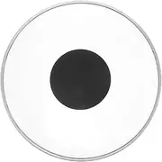 Kisangel 10 Snare Drum Head Enhanced Dot Overtone Ring Modern Design for Silent Practice