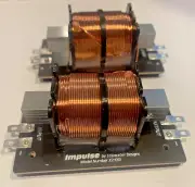 KICKER impulse 100 Hz 6db per octave 2-way subwoofer LOW PASS Crossover NEW Pair