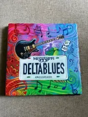 Delta Blues Ceramic Trivet Crossroads Mississippi New Music 7.5” * 7.5” Square