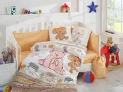 10 Piece Cuddly Cot Set Mustard