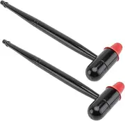 2Pcs Tapping Hammer Durable Full Body Massage Tool for Waist and Comfortable Solid Handle for Effortless Use for Muscle Soreness Relief