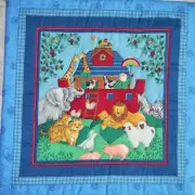 Quillow (Combo Pillow/Quilt) Noah's Ark KK Amish Made in USA