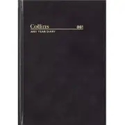 Collins Any Year Diary 3 Day To Page A5 Black