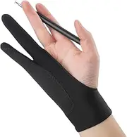 Artist Drawing Gloves - Palm Rejection Gloves, Breathable Art Wear | Smooth Fabric Fit with Anti-Friction Design, Comfortable Drawing Gloves for Sketching on Tablets, Pads, and Graphic Monitors