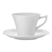 Oneida L6700000520 Lancaster Garden™ Warm White 6 oz Porcelain Cup - 4 Doz