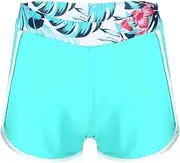 [Manyakai] Girls UPF 50+ Swim Bottom Swimsuit Summer Board Shorts Quick Dry Beach Athletic Running Shorts