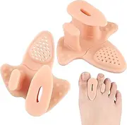 Correct Toes | Toe Alignment Corrector - Leg & Foot Supports for Hammertoe Correction Flat Feet Recovery Pedicure Walking Yoga