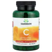 Swanson, Buffered Vitamin C, 250 Tablets