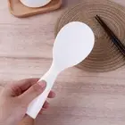 Non-Stick Smiling Face Stand-up Serving Spoons Rice Paddle Spatula Rice Scooper