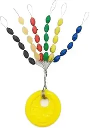YINGHUA 150Pcs Float Stops Space Beans Oval Stopper Connector Line Buoys Fishing Bobber Float for Fishing Accessories (Color : S-f)