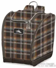 NEW Mountain Plaid Trapezoid High Sierra Snowboard Ski Bootbag/Backpack +Bonuses
