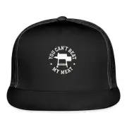 You Can’t Beat My Meat | Funny BBQ Dad Humor Trucker Hat