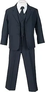 [Avery Hill] Boys Formal 5 Piece Suit Shirt Vest
