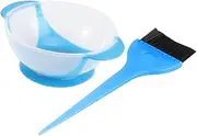Hair Dye Bowl Brush Set Cup Bowl Hair Coloring Tool Kit with Brush and Bowl for Salon Sturdy Mixing Bowl for Hair Dye Toner and Color
