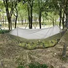 Mosquito Net Hammock Solid Straps Relaxed Camping Garden Hammock