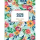 2020 Planner Weekly and Monthly: Jan 1, 2020 to Dec 31, 2020: Weekly & Monthly Planner + Calendar Views - Inspirational Quotes and Floral Cover