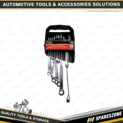 8 Pcs of PK Tool Twisted Shaft Combination Spanner Set - Metric Cr-V Steel