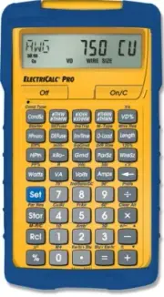 Calculated Industries 5070 ElectriCalc Pro Electrical Code Calculator | Updat...