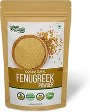 Organic Zing Fenugreek Powder aka Methi Seed Powder | Vegan | Preservative Free | Product of India - 227 g / 8 oz