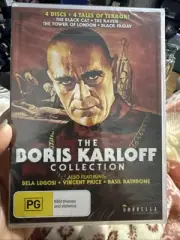 The Boris Karloff Collection (DVD) bella Lugosi,Vincent Price and Basil Rathbone