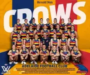 ADELAIDE CROWS AFLW TEAM POSTER,CHAMPIONS,BARGAIN,1