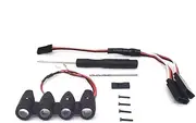 RC Light Kit for Mjx Hyper Go 1/14 14303 RC Car Hood Light Headlights Spotlight Parts(4Pcs/Set)