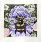 Needlepoint Canvas Hand Painted 16 mesh William Morris Honey Bumble Bee Was $170