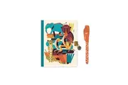 Djeco Owen Secret Notebook w/ Invisible Ink Magic Pen Writing Stationery 5y+