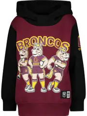 Broncos NRL Toddler Fleece Hoodie