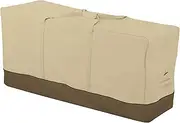 [Classic Accessories] Veranda Water-Resistant 60 Inch Patio Cushion and Cover Storage Bag, Patio Furniture Covers